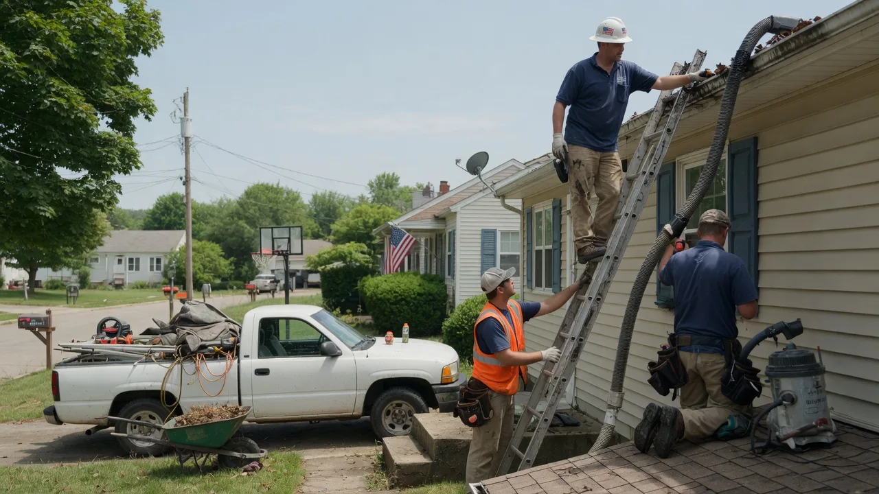 Gutter Installation in Evansville, IL near me